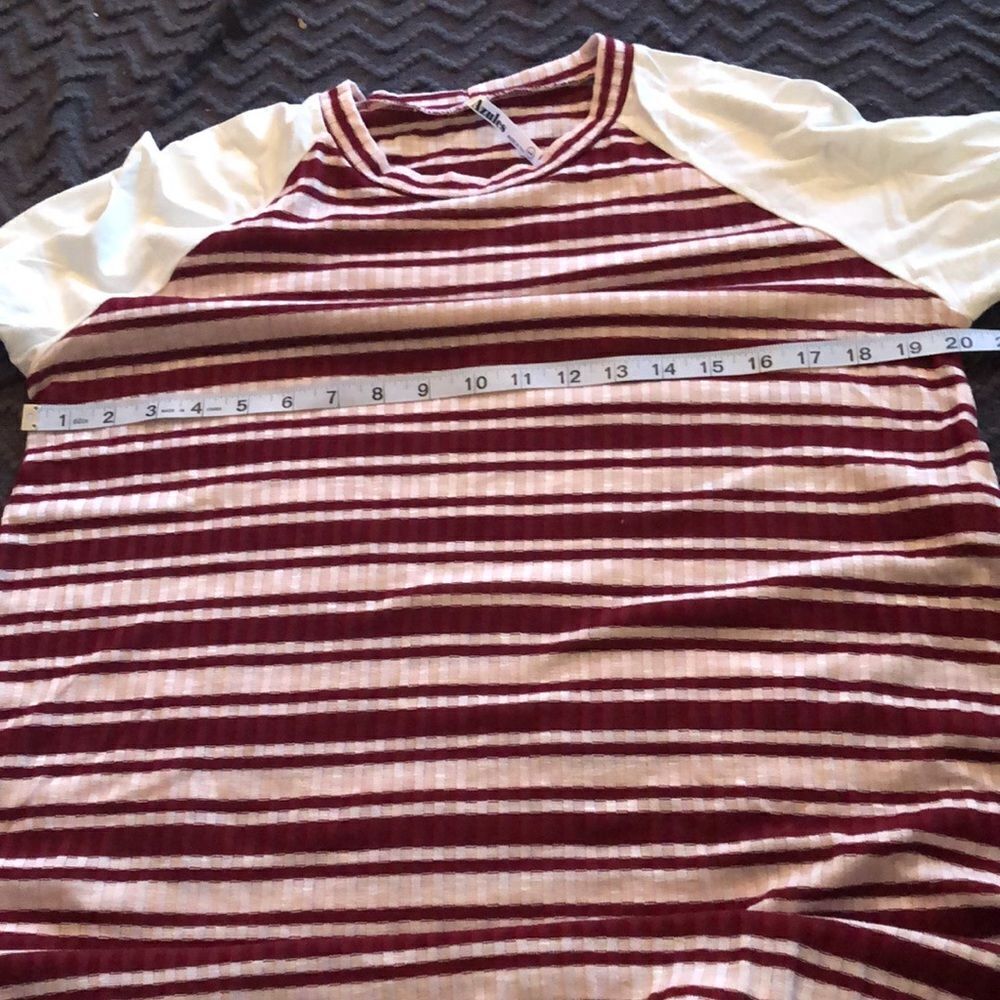 Azules long striped top - Picture 3 of 6